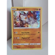 Pokemon regirock holo and reverse holo vivid voltage card