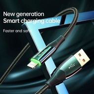 CHARGING CABLE ~ MCDODO CA-806/CA-856 AUTO POWER OFF 1.2M/1.8M USB TO IP/TYPE-C TO IP WITH LED INDIC