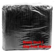 [100Pcs] Hair Net 21" Clip Cap Mop cap 21" Bouffant Cap Black Hitam (h9)