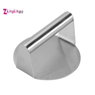 Stainless Steel Burger , 5.5 Inches, Round Burger Smasher, Non-Adhesive Bacon and Grill  for Steaks,