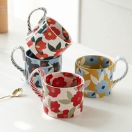 * Flower Mug 400ml Ceramic Good-Looking Mug very photogenic*