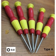ScrewDriver for iPhone 3 4 5 6 7 8 10 11 X Xr Xs Plus SE Star 5 Point T2  0.8 @ ScrewDriver Repair T