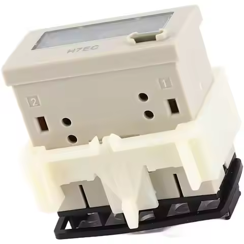 [NEW!A08R】 New H7EC NV DC 6-36V Digital Electrical Counter Totalizer With 8-Digit LCD Display