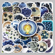 10/50 Blueberry Ins Wind Small Fresh Stickers Phone Case Waterproof Decorative Stickers