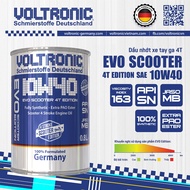 Nhớt tổng hợp xe tay ga Voltronic EVO Scooter 4T Edition 10W40/10W30 ( 100% từ Đức )