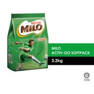[TKM] Milo 3.2kg Nestle Activ-Go Chocolate Malt Powder Softpack Refill