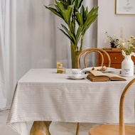 Tablecloth Fabric Modern Simple Student Art Tablecloth European Style Solid Color Rectangular Coffee