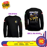Pama Persada Komatsu HD 785 v2 DB Long Sleeve Distro T-Shirt