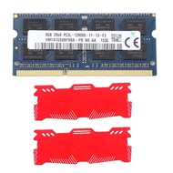 (VFOP) For 8GB DDR3 Laptop Ram Memory+Cooling Vest 2RX8 1600Mhz PC3-12800 204 Pins 1.35V SODIMM for Laptop Memory Ram Easy to Use