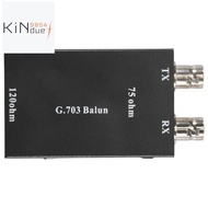2.048Mbps G703 Coaxial BNC to RJ45 Transmitter E1 Converter Balance to Unbalance 75 Ohm to 120 Ohm I