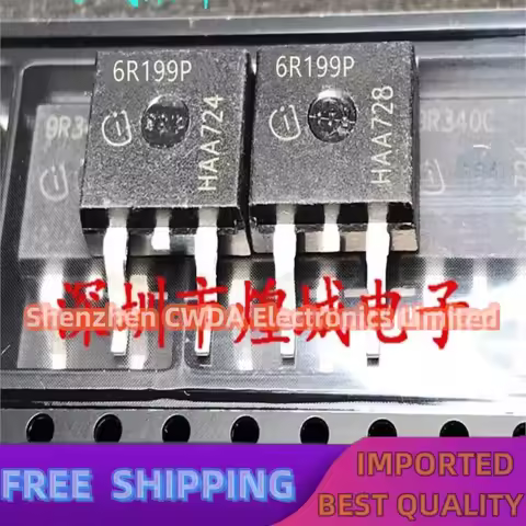10PCS-20PCS IPB60R199CP 6R199P TO-263 MOS 650V 16A In Stock Quick Delivery