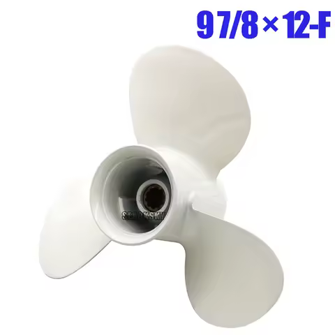 Aluminum Alloy Propeller 9 7/8x12-F for Yamaha 20hp 25hp 30hp outboard motor 9 7/8 x 12-F 664-45954-