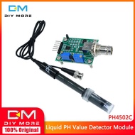 Original KKmol ค่า PH ของเหลวการตรวจหาค่าตรวจจับเซ็นเซอร์โมดูล PH4502C กระดาษทดสอบค่า PH การตรวจสอบโ