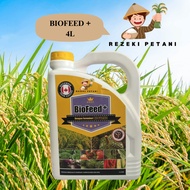 [ORIGINAL] 4L BIOFEED FARMCOCHEM Bio-Feed+ Baja Foliar Durian Buah-buahan Formulasi Biogarno Vitamin
