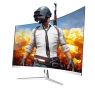 ♠New 22 inch flat LCD monitor 24\" 75Hz monitor 27\" 32\" Curved  Gaming PC Monitor HD LED Curve ♚♣