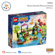 LEGO Sonic the Hedgehog 76992 Amy's Animal Rescue Island (388 Pieces) For Children Aged 7 Years And 