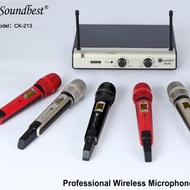 Soundbest Ck 213 WIRELESS MIC CONTAINS 2 WIRELESS MIC