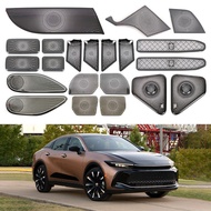 Suitable for 23 Toyota Crown Toyota Crown Speaker Frame Stainless Steel Speaker Frame Speaker Interi