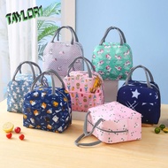 TAYLOR1 Insulated Lunch Bag, Portable Durable Lunch Tote, Large Capacity Small Leak Proof Waterproof Food Box Students