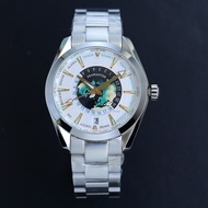 Men's watch, men's automatic mechanical, 43mm, rubber strap, 904L stainless steel strap, 2025