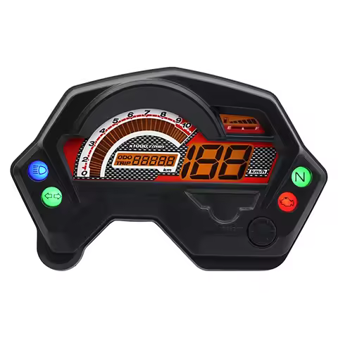 Motorcycle Speedometer LCD Display Digital Speedometer For Yamaha FZ16 FZ 2.0 16 10000 rpm Tachomete