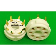 8-pin PCB lamp base 6SN7, EL34, KT88, 6L6