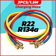 Charging Hose Set R22 R134a R12 R507 R404 Air Cond Refrigerant Manifold Gauge Hose GAS METER HOSE