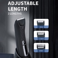 Mens Body Hair Clipper Push One Button Switch Dry Wet Shaving Clipper Safe without Hair Jam Clipper