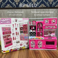 GIRLS' TOYS KITCHEN CABINET SET/ KITCHEN TOY CHILDREN'S CABINET 6640