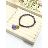 Al-Nadwa - 33 Beads Amethyst Natural Stone Prayer Beads Can Be Used as a Bracelet