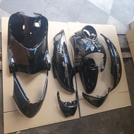 ชุดสี Fino รุ่นแรก สีดำล้วน ลายPs 9 ชิ้น พร้อมติดสติ๊กเกอร์