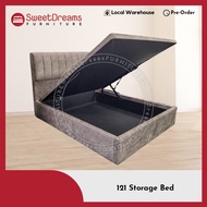 121 Storage Bed | Single/ Super Single/ Queen / King Storage/Divan Bed | FREE Delivery and Assembly