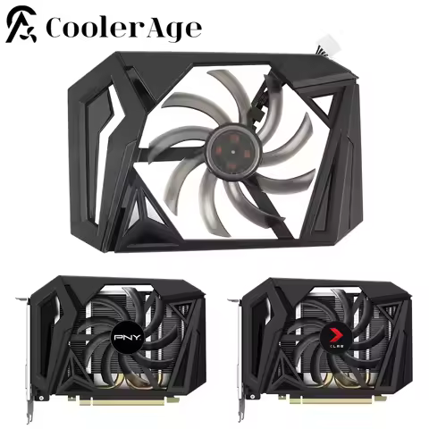 New 95MM GAA8S2H 4Pin Cooler Fan Replacement For PNY GeForce RTX 2060 6GB XLR8 GTX 1660 Ti Super 165