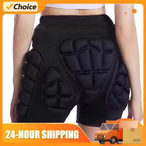 3D Protective Padded Shorts Breathable Winter Snowboard Butt Pad Guard EVA Short Pants Ski Ice Skati