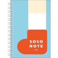 SOSO Rollover Notebook 72K-Leg Pad Foot Stone Shopping Network