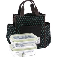 CO Lock n Lock - Lunch Box Oven Glass LLG990 Exclusive Stackable Oven Glass Container (Dengan Tas) L