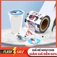 Convenient Milk Tea Smoothie Cup Pressing Film Roll Disposable Milk Tea Cup Pressing Film Plastic Cu