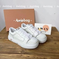 【Awinbag】Fashion sneakers for women, white/black gift