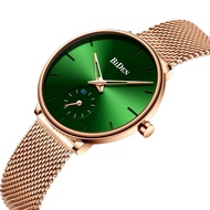 ✼Ladies Watch BIDEN Women Quartz Wristwatch Woman Stainless Steel Watch Waterproof Watch
