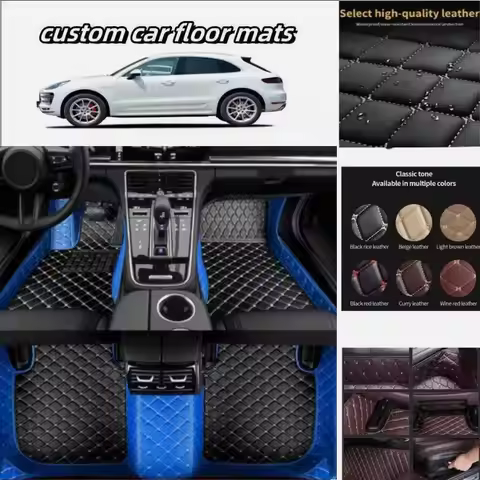 Car Floor Mats For Nissan X-Trail T32 2017~2020 7 Seater Waterproof Rug Interior Decoration Car Carp