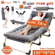 ✨ Hot Sale ✨Local Seller 29S$GIFT190cm Foldable Single Sofa Bed Portable Camping Sleeping Chair With Foldable Mattress 折