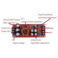 1 Pcs Step-Up Power Supply Module 1200W 20A 8-60V to 12-83V