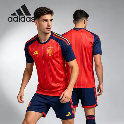 Adidas 2026 World Cup Brazil National Team Home Fan Version Quick-Dry Short Sleeve Football Jersey U