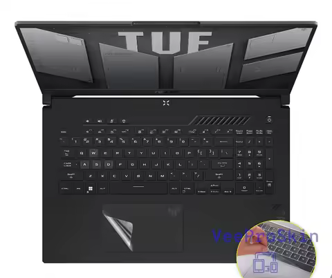 For ASUS TUF Gaming F17 2023 FX707Z FX707ZR FX707ZM FX707 ZC ZM ZE ZC Sticker Protector Matte Touchp