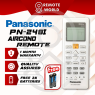 PN-248i Panasonic Inverter Aircond Remote |  A75C07360 A75C03550 Alat Kawalan Jauh Penghawa Dingin Air Conditioner