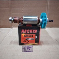 NACOYA ARMATURE ANGKER HP1500 UNTUK MESIN BOR 13MM MAKITA HP 1500