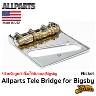 Allparts Tele Bridge for Bigsby With Brass Saddle Guitar Made in USA