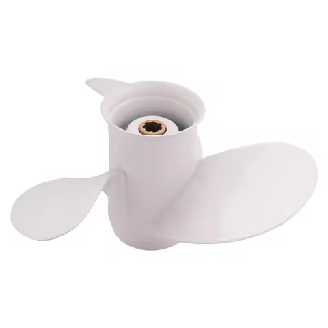 A51K-Boat Propeller 6G1-45943-00-El 8 1/2 X 7 1/2 For Yamaha Outboard Engine 6-8Hp Aluminum Alloy 3 