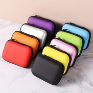 Earphone Storage Case USB Cable Storage Box Color Pressure Resistant Storage Box With Zipper and Key