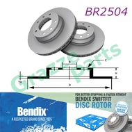 (1pc) Bendix Swiftfit Disc Brake Rotor Front for BR2504 Honda City SEL IDSI Jazz